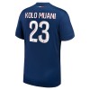 Maillot de Supporter Paris Saint-Germain Kolo Muani 23 Domicile 2024-25 Pour Homme